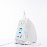 A clean, modern medical device on a white background for healthcare settings.