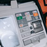 Control panel of EMS equipment, showcasing features relevant to emergency responders.